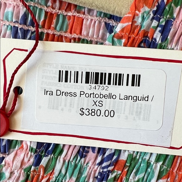 Banjanan Floral Smocked V-Neck Maxi Dress - Coral, Purple, Mint. NWT for Spring! - Picture 8 of 11